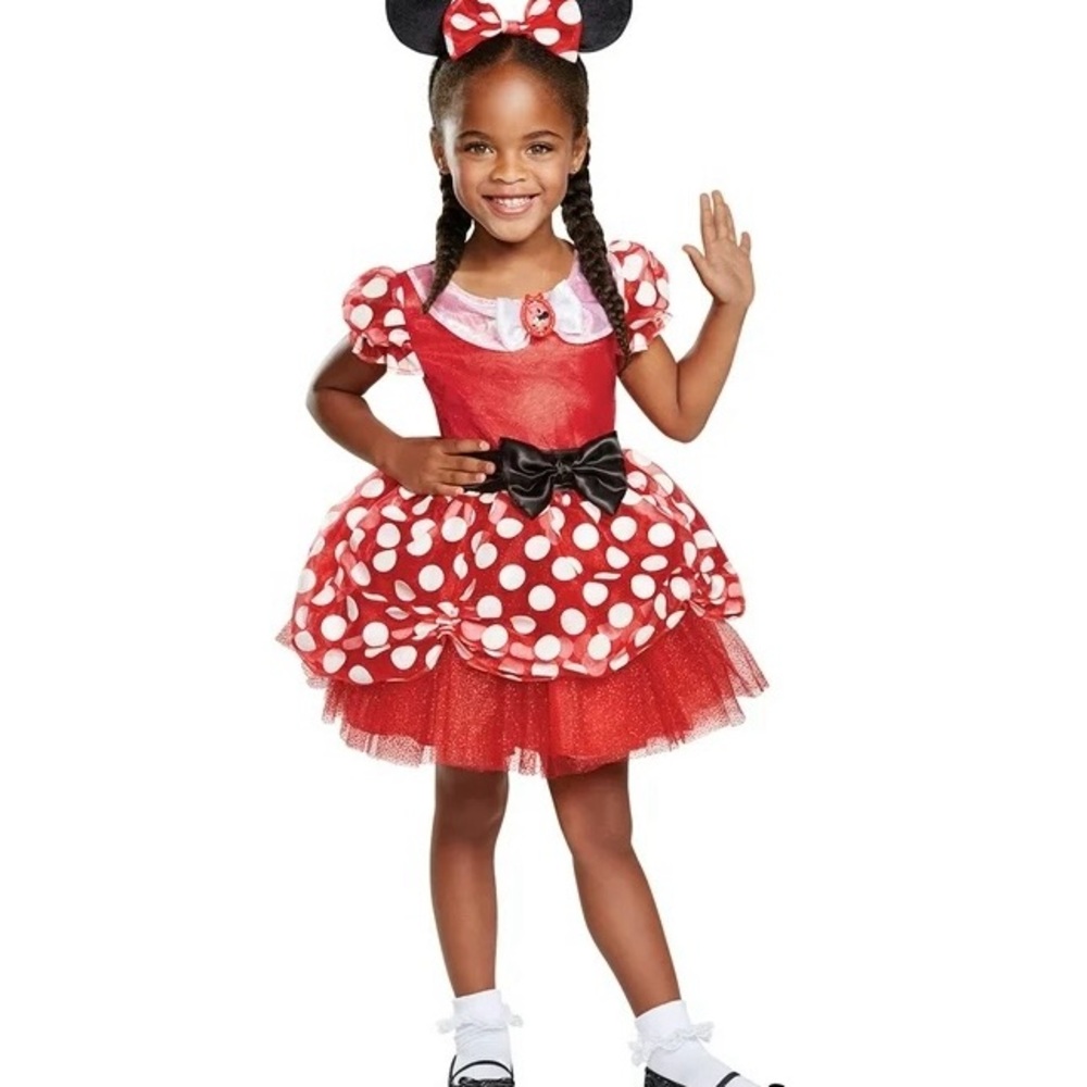 Disney Red and White Polka Dot Mouse Costume